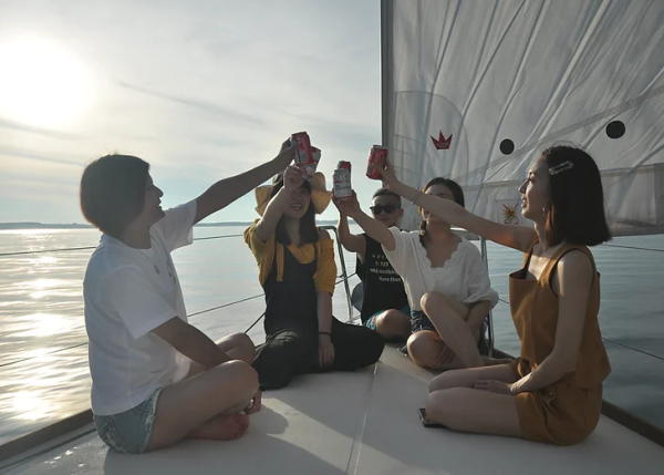 澎湖海上體驗｜澎湖夕陽配美食｜帆船夕陽晚餐之旅：圖片 5